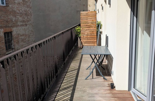 Capitole Apartment | Beautiful apartment with terrace in the city center, between Bourse and Esquirol-Ideal Family-