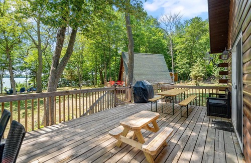 Meeker County Cabin | Beautiful cabin on lake with a dock on 1.5 acres private property