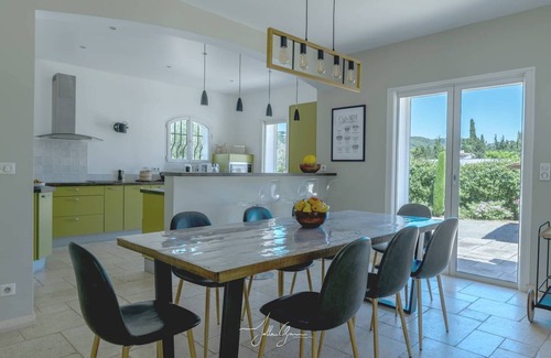 Les Baraques House | Beautiful Contemporary Villa Heated Swimming Pool Air-conditioned Garden Quiet Close to everything