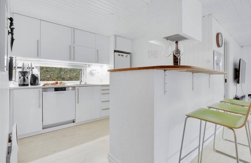 Handrup Strand House | Beautiful home in Ebeltoft with sauna