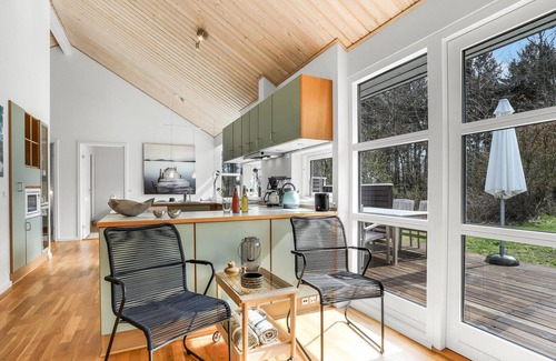 Hasle House | Beautiful home in Hasle with sauna