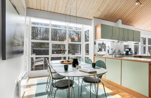 Hasle House | Beautiful home in Hasle with sauna