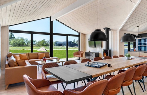 Skallerup Klit House | Beautiful home in Hjørring with sauna