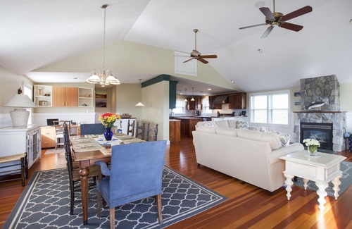 Tom Nevers House | Beautiful home with private heated pool, basketball and large outdoor space.