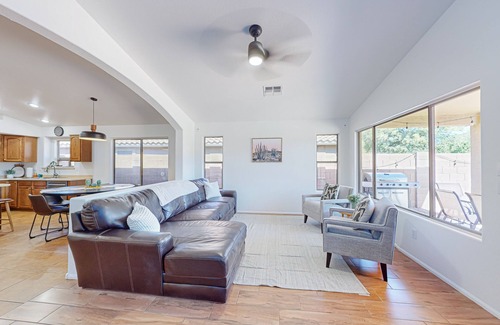 Villages At Queen Creek House | Beautiful home with outdoor private pool & private pool spa