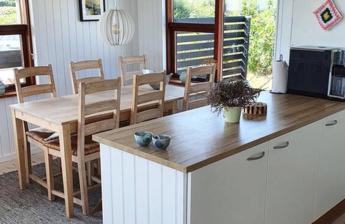 Odde House | Beautiful house with great views, activity rooms, WLAN and oven