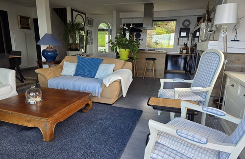 Landeda House | Beautiful house with incredible sea view over Aber Wrach