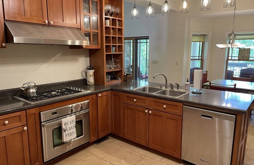 Wedowee House | Beautiful Lakefront Family Retreat! Pet Friendly, Canoes Included, Sleeps 28+