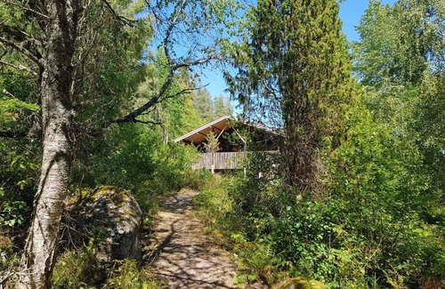 Horn House | Beautiful log holiday home not far from the lake with the possibility of motorboat rental