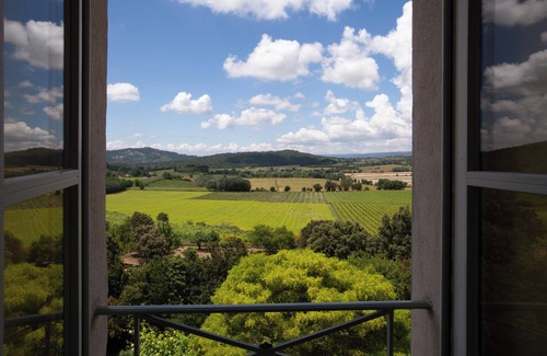 Rustrel House | Beautiful manor with swimming pool and orchard facing the Provençal Colorado