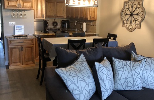 Desert Shores Condo | Beautiful, Newly remodeled 3 bedroom Lakefront, Heated Pool & Spa, Free Wi-Fi