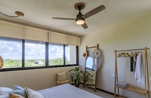 Downtown Holbox Apartment | Beautiful Ocean View 2 BR Apartment in Punta Cocos