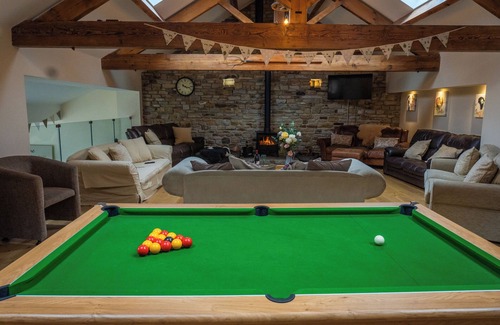 Kelbrook House | Beautiful old barn converted into holiday accommodation with a woodfired hot tub