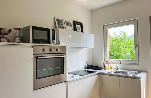 Mezzolago House | Beautiful private villa for 3 guests with WIFI, TV, patio, pets allowed and parking
