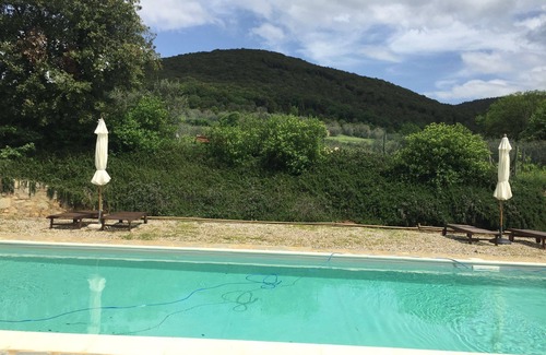 Villa A Sesta Villa | Beautiful private villa with pool, WIFI, A/C, TV, patio, panoramic view and parking, close to Si.