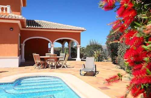 Ondara Villa | Beautiful private villa for 6 people with A/C, private pool, WIFI, TV, terrace and parking