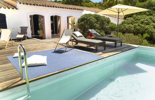 Porto Pinetto Villa | Beautiful private villa for 10 guests with WIFI, private pool, TV, patio, panoramic view and par.