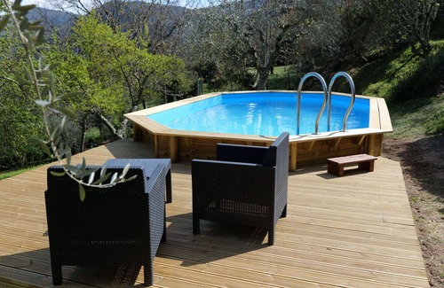 Monticiano Villa | Beautiful private villa for 6 guests with WIFI, private pool, TV, patio, pets allowed and parking