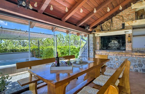 Vratarusa House | Beautiful private villa with A/C, hot tub, WIFI, private pool, TV, terrace, panoramic view, parking