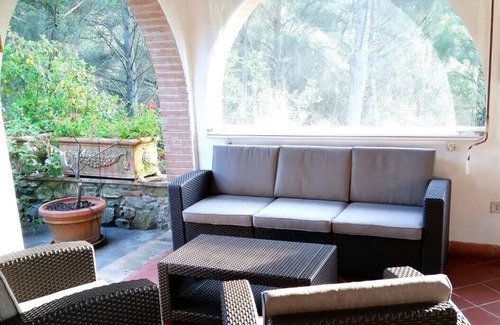 Castagneto Carducci Villa | Beautiful secluded woodland setting with private pool. 5k to beach.