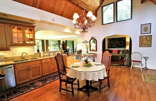 Pupukea Cottage | Beautiful Spacious Cottage on 1.5 Acre of Lush, Gated Property. 30 Day Minimum.