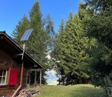 Riein Ski Chalet | Beautiful Swiss chalet with breathtaking views and a sauna