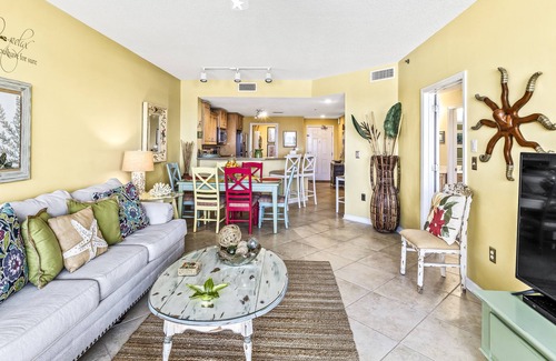 Fort Morgan Condo | Beautiful Two-Bedroom Gulf-Front Condo at Catalina in The Beach Club!