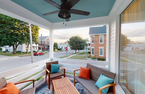 Monroe House | Beautiful two story, downtown home, one block from the Square,