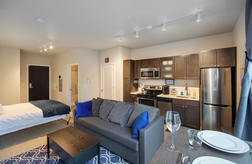 Powderhorn Apartment | Beautiful Uptown Studio@Super Fast WiFi@In-Unit W/D@Keurig + Coffee@Roku TV