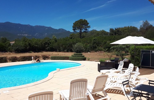 Ghisonaccia House | Beautiful villa for 8 people with sea-mountain pool