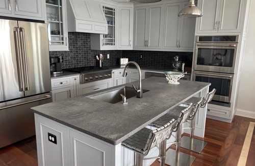 Old Saybrook House | Beautiful waterfront home with private sand beach and amazing views