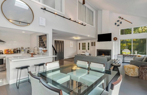 Mattituck House | Beautiful Waterfront North Fork Home, Private Pool, Private Dock, Close to.