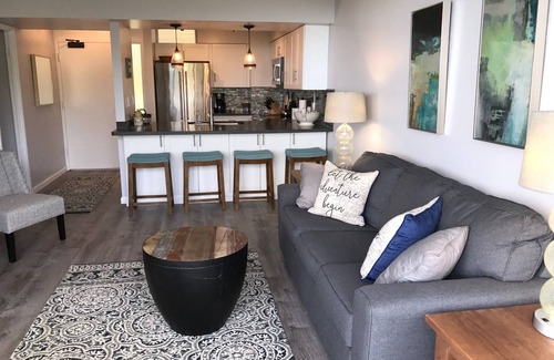 Makaha Valley Condo | Beautifully Furnished, New Renovation, A/C, Mtn/Ocean View, beach/golf/hiking!
