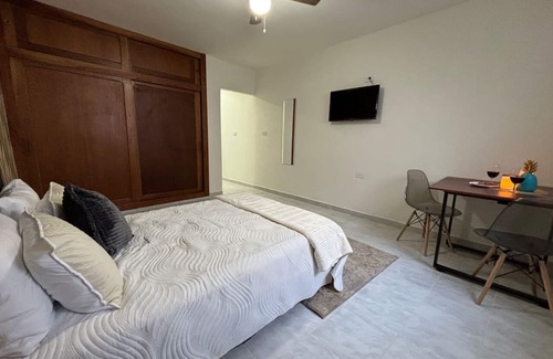 Xalapa Apartment | Beauty and Rest/Bedroom/Bath/Kitchen Living Room