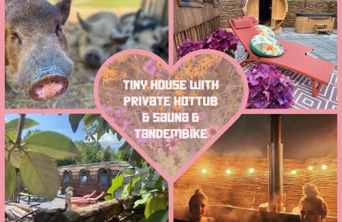 Almere House | Bed & Wellness Klein Knorrestein with private hottub and sauna and tandembike rental included in price