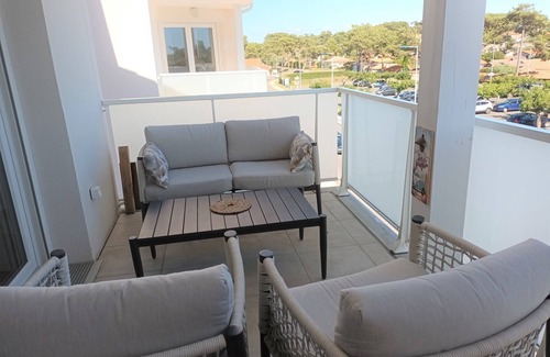 Lacanau-Ocean Apartment | Bel Appartement de Type 3 Avec Balcon à L'entrée de Lacanau-océan 19med