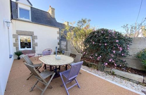 Pleumeur-Bodou Villa | Belle maison avec jardin clos proche plage à l'ILE GRANDE - Réf 291