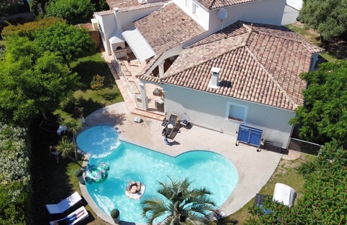 Cournonterral Villa | Belle Villa Familiale Tout Confort à 15 mn des Plages