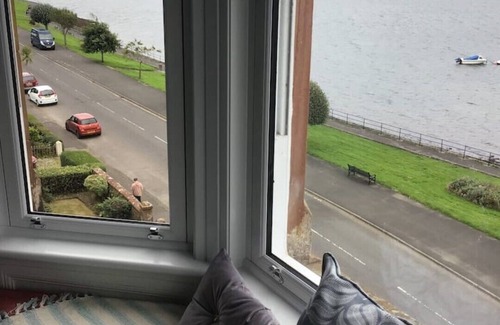 Rothesay Apartment | Bellevue Bute, luxury 2 bedroom, 2 bathroom sea view flat in Rothesay
