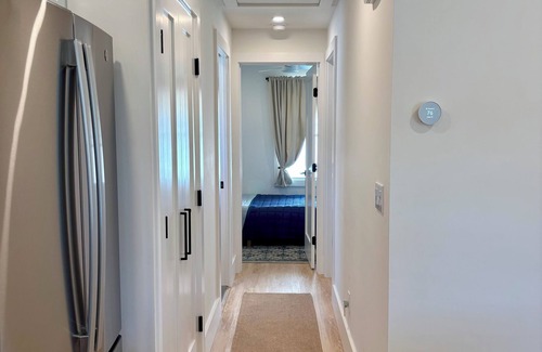 Belmar House | Belmar Beach Cottage - Private Backyard, BBQ, Outdoor Shower, AC, 2 Beach Badges