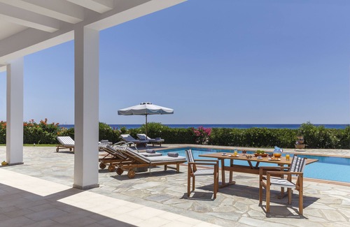 Afandou Villa | Belvedere Beachfront Villa in Rhodes - Afandou Bay