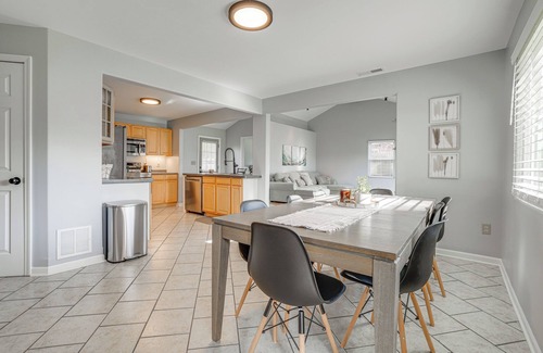 Riverside House | Benton Harbor Home w/Fire Pit - 2 Mi to Beach!