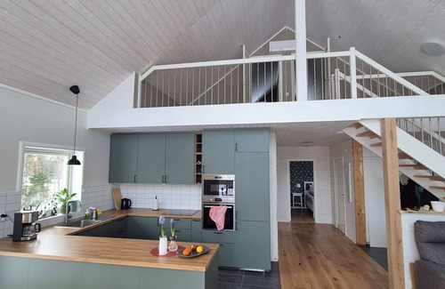 Aseda House | Berget Lövanäs 2, Newly built modern house in secluded location with own jetty and boat