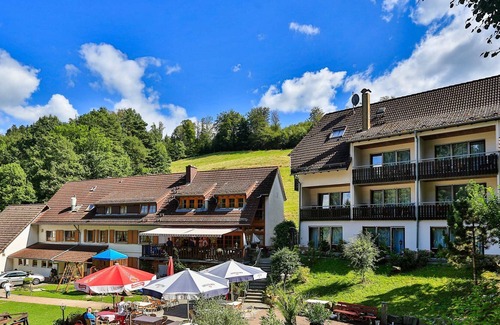 Sexau Cabin | Berggasthof Linde - double room with WC and shower / bath incl. breakfast