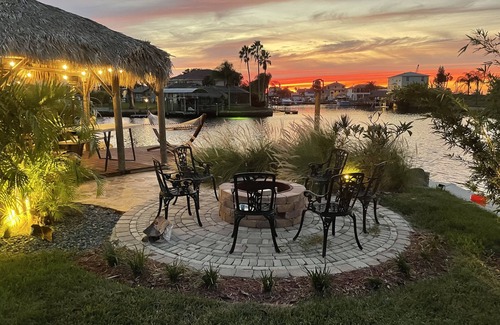 Spring Hill House | Best Direct Gulf Access. Waterfront Paradise, Private Beach, Heated Pool and Spa