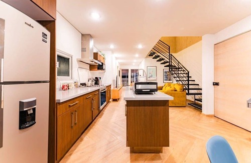 Colonia Roma Condo | Best for Groups in Roma w/Private Roof Lounge