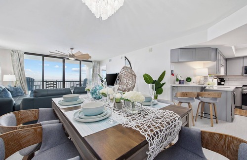 Ash Condo | Best of the Best! Completely remodeled Oceanfront 4 bed 3 bath Luxury End Unit!