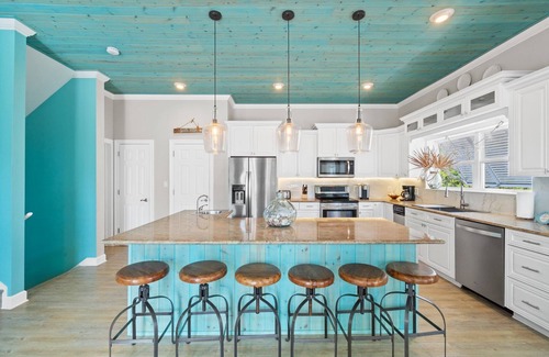 Dune Allen Beach House | 🏆 BEST VALUES 30A Private beach & Private Heated Pool, fenced yd, bikes, pets