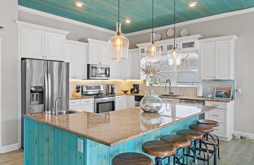 Dune Allen Beach House | 🏆 BEST VALUES 30A Private beach & Private Heated Pool, fenced yd, bikes, pets