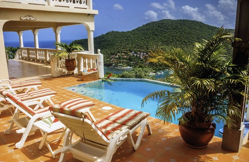 Marigot Bay Villa | Best views full ocean, fully equipped Villa with pool, gym & small gift reserved